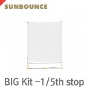 썬바운스 SUN-SWATTER BIG Kit -1/5th stop /반투명 1/5 디퓨저 스크린/180x245cm