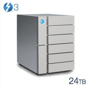 라씨 LaCie 6big Thunderbolt 3 - 24TB