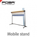 포바 DASRO /Mobile stand for unrollers of background/높이 최소2.2m-최대3.3m/용지너비 2.75m