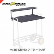 락앤롤러 RockNRoller Multi-Media 2-Tier Shelf RSHM2