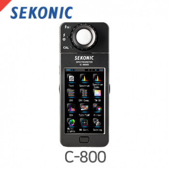 세코닉 C-800 Spectrometer Color and Illuminance Meter /컬러미터/색온도측정계/풀터치방식