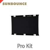 썬바운스 SUN-BOUNCER PRO Kit /Black,Softwhite 리플렉터 스크린/130 x 190cm/가방 포함