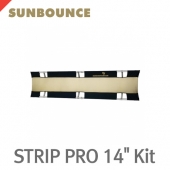 썬바운스 SUN-STRIP PRO 14" Kit /Zebra,White 리플렉터 스크린/56 x 190cm/가방 포함