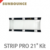 썬바운스 SUN-STRIP PRO 21" Kit /Silver,White 리플렉터 스크린/74 x 190cm/가방 포함