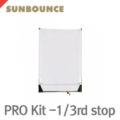 썬바운스 SUN-SWATTER PRO Kit -1/3rd stop /반투명 1/3 디퓨저 스크린/130 x 180cm/가방 포함