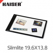 카이저 Kaiser Slimlite Plano 5000K Battery/AC Lightbox 19.6x13.8
