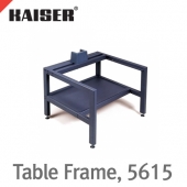 카이저 Table Frame for rePro, 5615 /rePro용 스탠드, 베이스 보드/강철튜브 설계, die-cast 알루미늄 다리의 탈착식 베이스