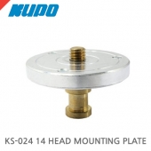 쿠포 KUPO KS-024 1/4" HEAD MOUNTING PLATE