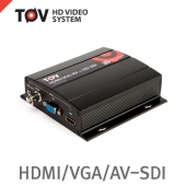 토브 CON-HVA-S / HDMI/VGA/AV to HD-SDI 컨버터 /리모컨포함