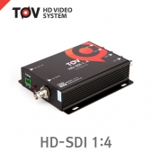 토브 D-14 / HD-SDI Distribution 1:4 /SDI 1:4 분배기