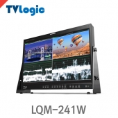 티비로직 LQM-241W /24인치 1920x1080 Full HD 해상도 쿼드 스플릿 LCD 모니터