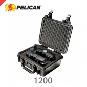 펠리칸 케이스 1200 블랙 /폼타입/스몰케이스