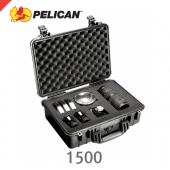 펠리칸 케이스 1500 블랙 /폼타입/미디엄케이스