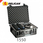 펠리칸 케이스 1550 /폼타입/미디엄케이스/블랙/옐로우