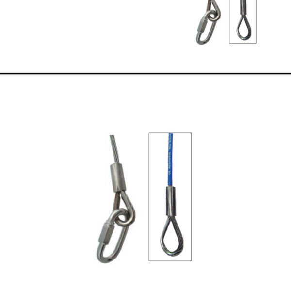 쿠포 KUPO SW-03 SAFETY WIRE(DIA.5MM/100CM)