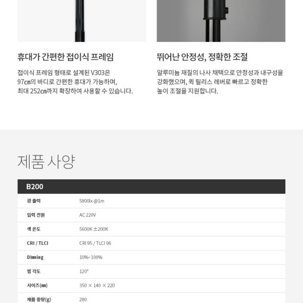 [FOMEX] 포멕스 B200 메이크업 세트
