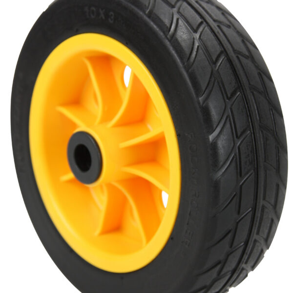 락앤롤러 R-Trac Rear Wheel 2-Pack, 10" x 3" No-Flat (Pair of wheels for R10, R11G, R12 & R18), Offset Hub